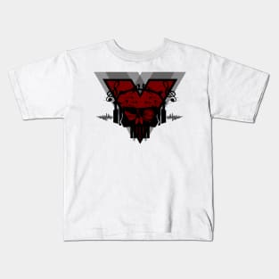 Cyborg Music Skull Kids T-Shirt